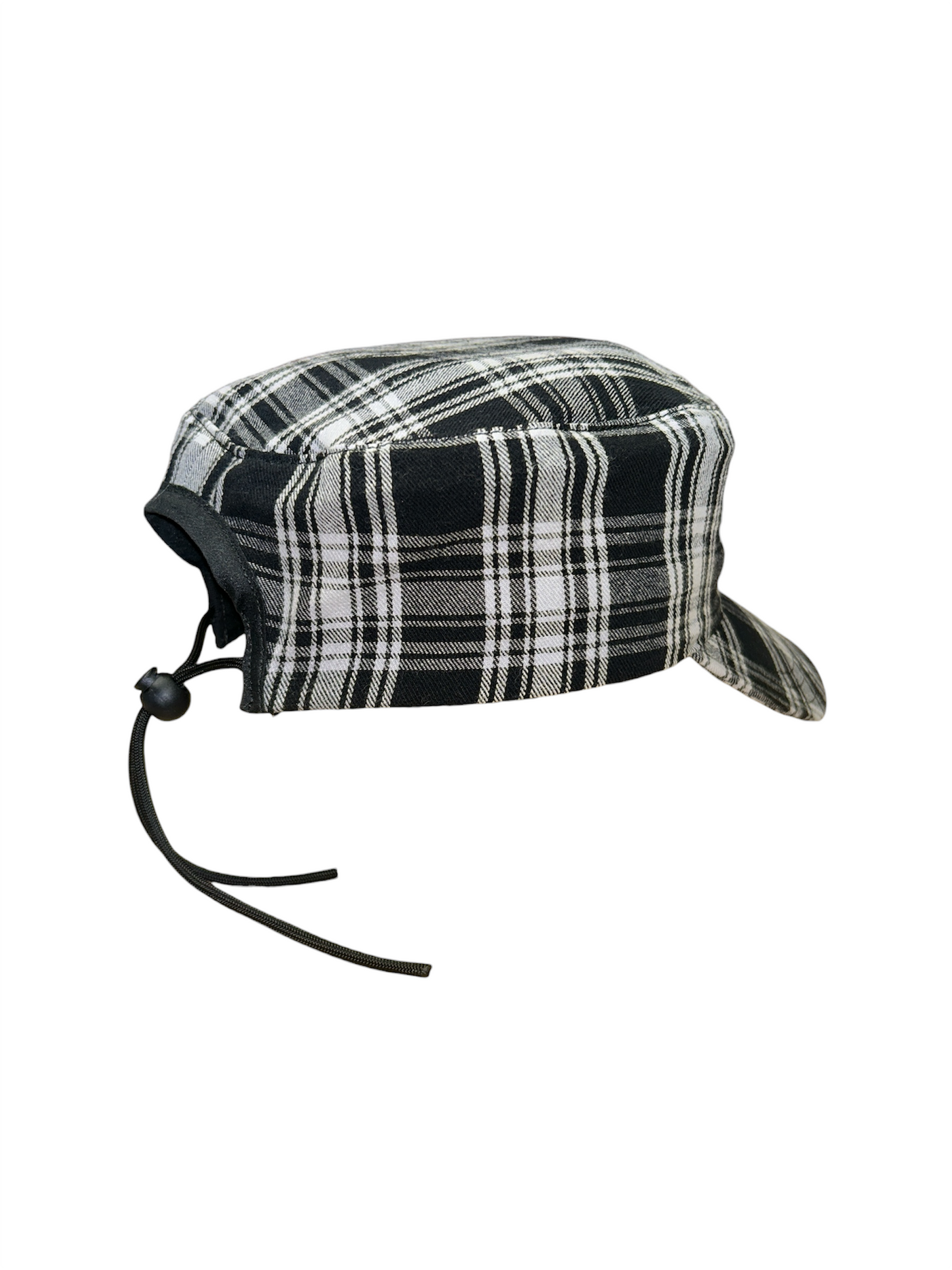 Cadet Hat - Black Plaid