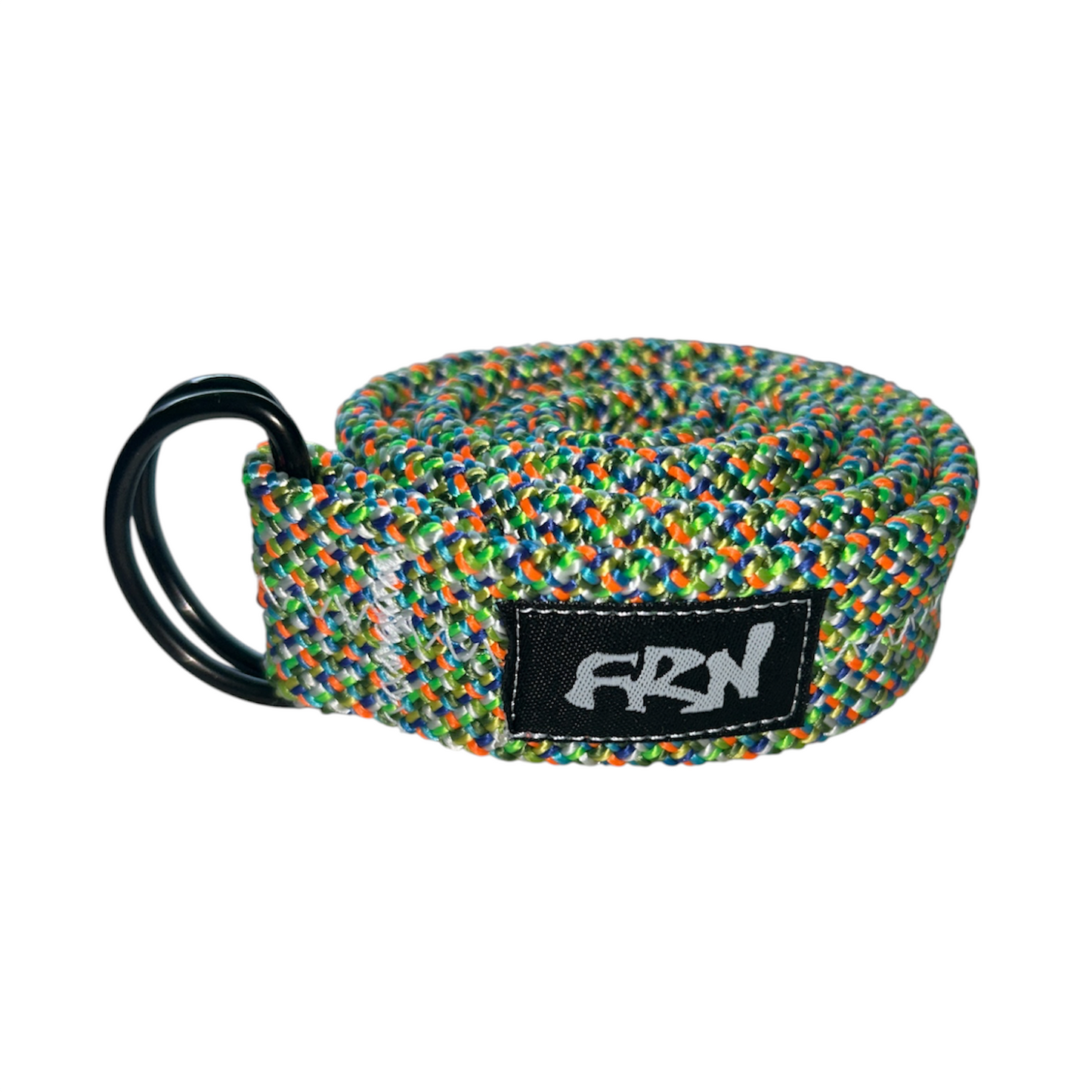 Retired Rope Belt - Green Rainbow