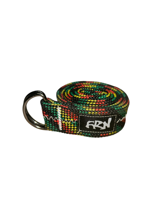 Retired Rope Belt - Rasta