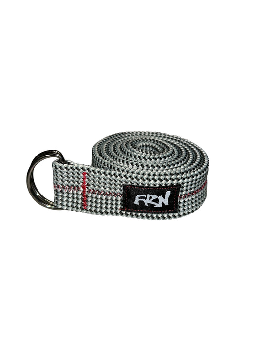 Retired Rope Belt - Grey w/ Red Thread