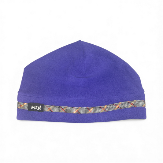 Rope Toque - Purple/Grey