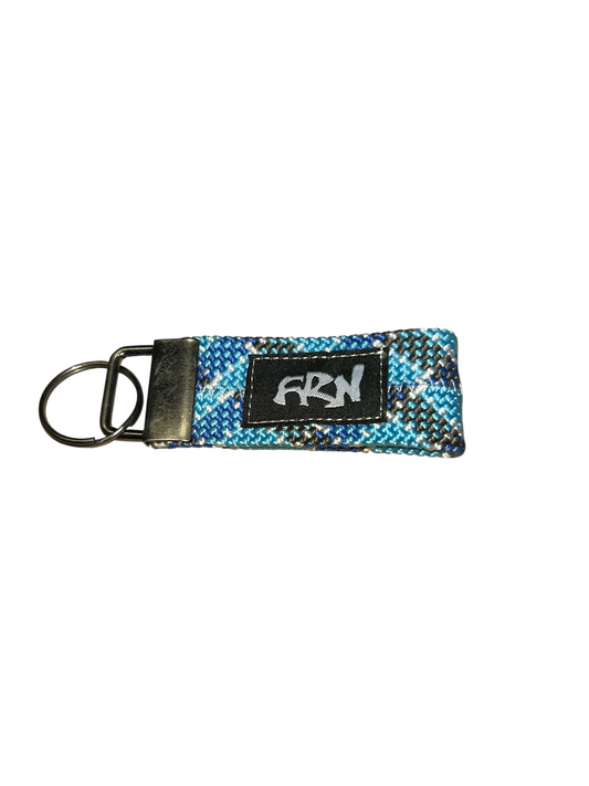 Mini Keychain - Blue Cross