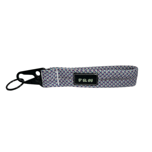 Retired Rope Keychain - Woven Purple