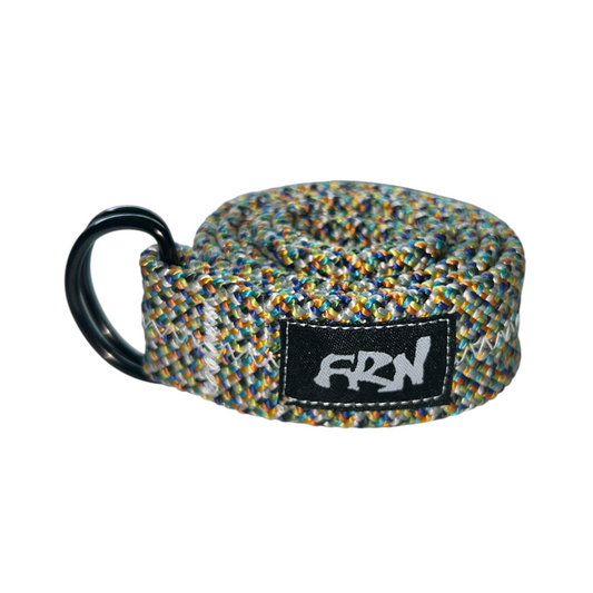 Retired Rope Belt - Dark Rainbow