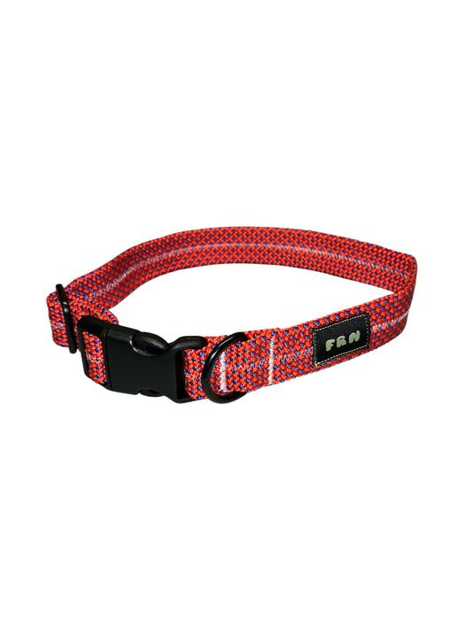 Retired Rope Collar - Red Lizard
