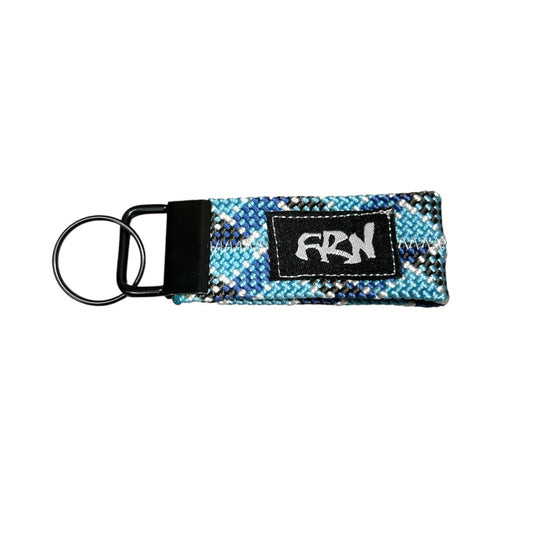 Mini Keychain - Blue Cross