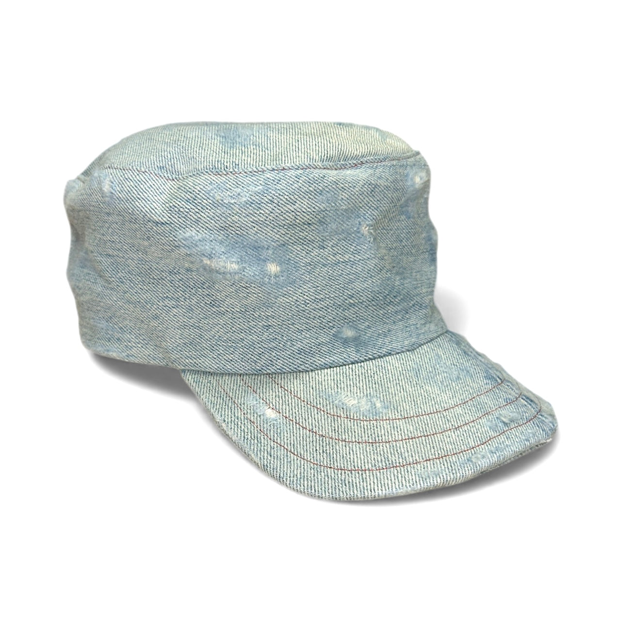 Cadet Hat - Distressed Denim