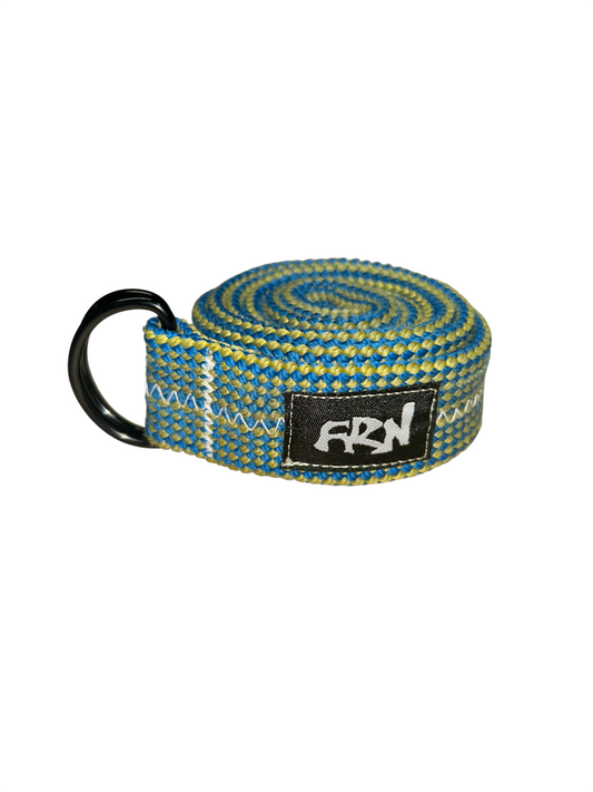 Retired Rope Belt - Blue Checkers