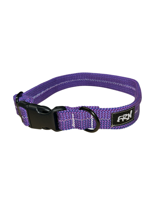 Retired Rope Collar - Purple - 14"-20"