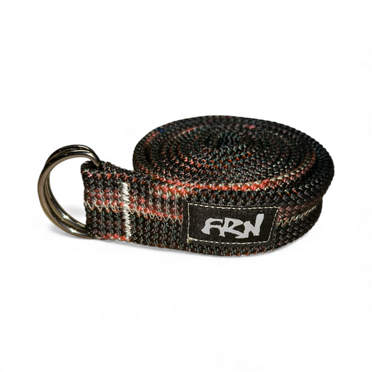 Retired Rope Belt - Black Tie Dye