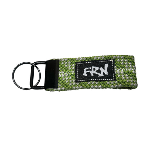 Mini Keychain - Green Stripe