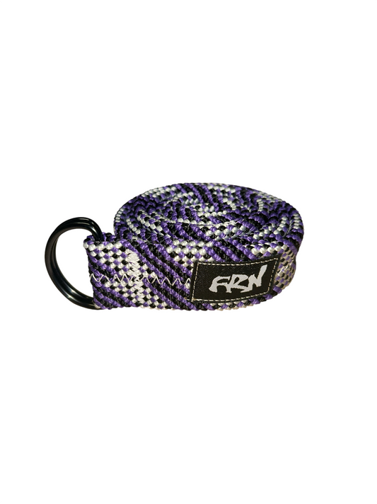 Retired Rope Belt - Purple/White