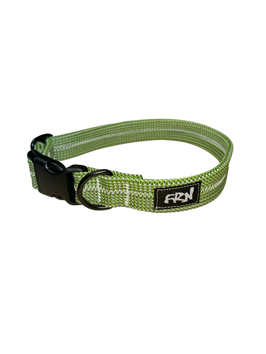 Retired Rope Collar - Mute Green - 14"-20"