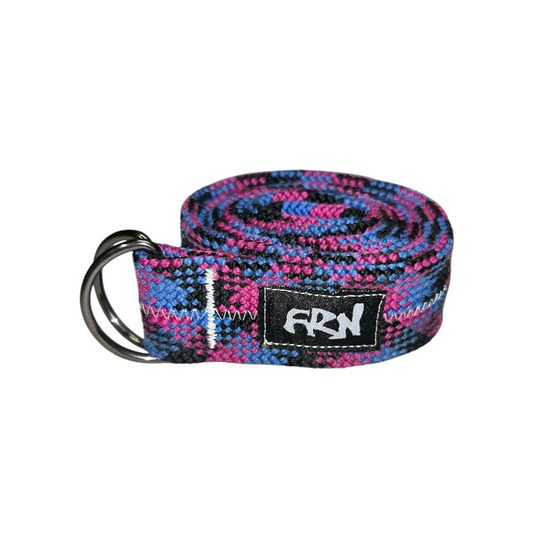 Retired Rope Belt - Purple Grid