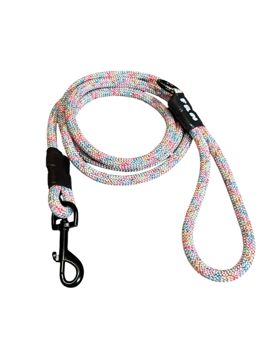 Retired Rope Leash - Recycled Pink