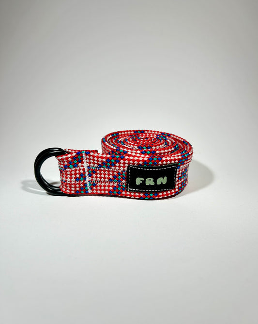 Retired Rope Belt - Red Pinstripe