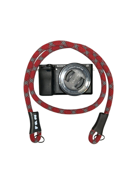 Retired Rope Camera Strap - Red Cross