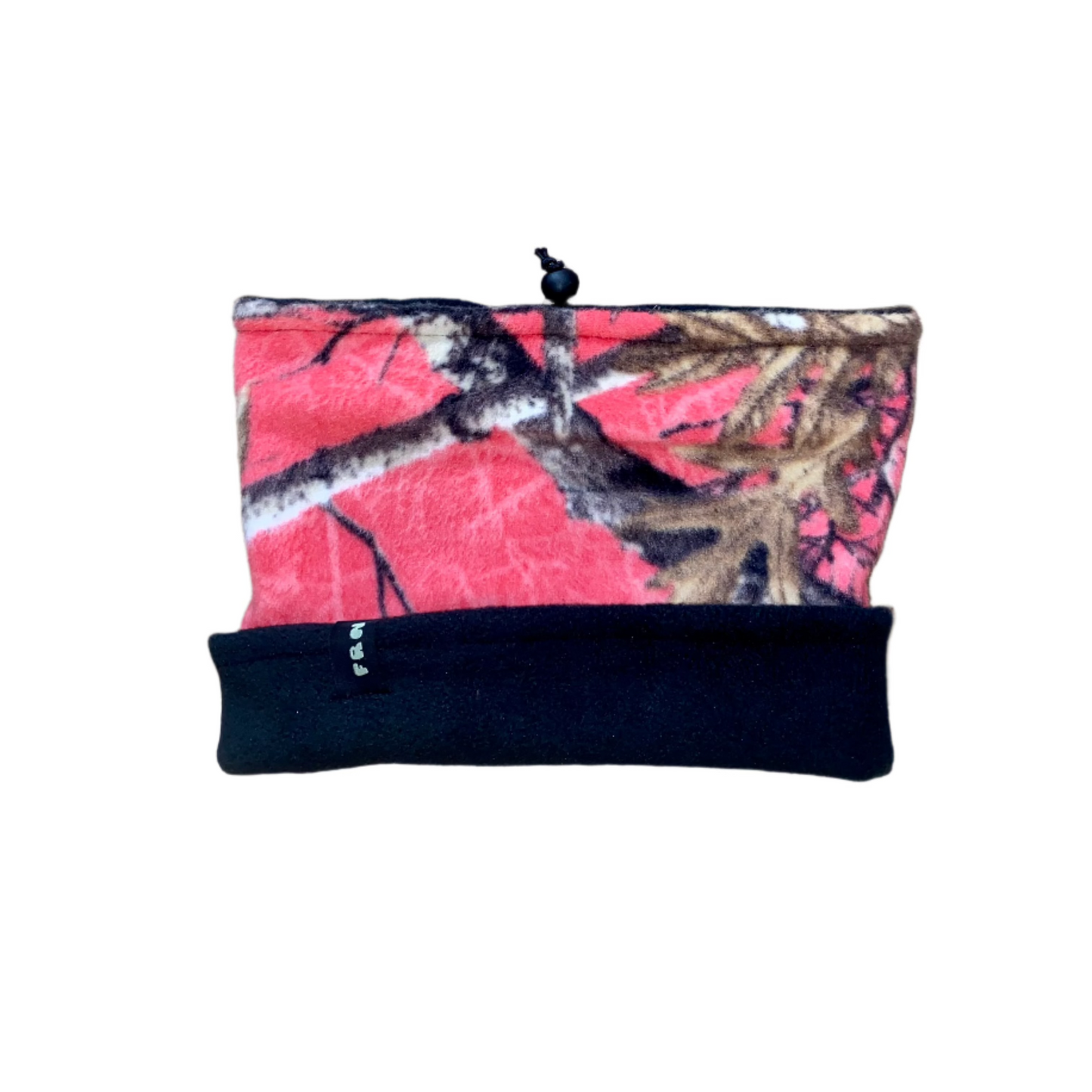 Standard Cinch Beanie - Black/Pink Camo