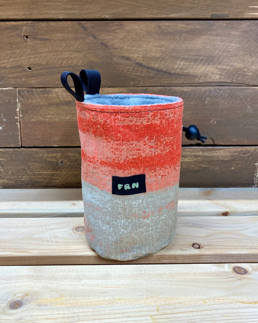 Chalk Bag - Red/Tan